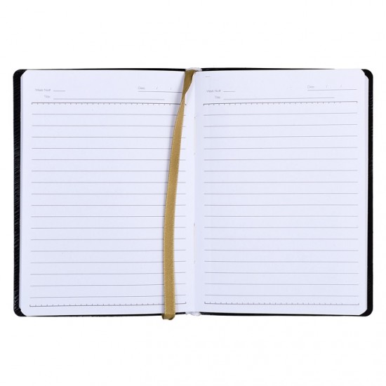 Agenda Pukka Pads Notebook Concord Selected B5, dictando, 160 pag, hartie 90 g, coperti piele eco