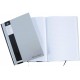 Agenda Pukka Pads Silver Casebound A4, dictando, 192 pag, coperta intarita