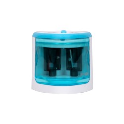 Ascutitoare Strigo electrica, doua dimensiuni, albastru Ascutitoare Strigo electrica, doua dimensiuni, albastru