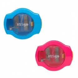 Set 2 ascutitoari Strigo, doua dimensiuni cu capac Set 2 ascutitoari Strigo, doua dimensiuni cu capac