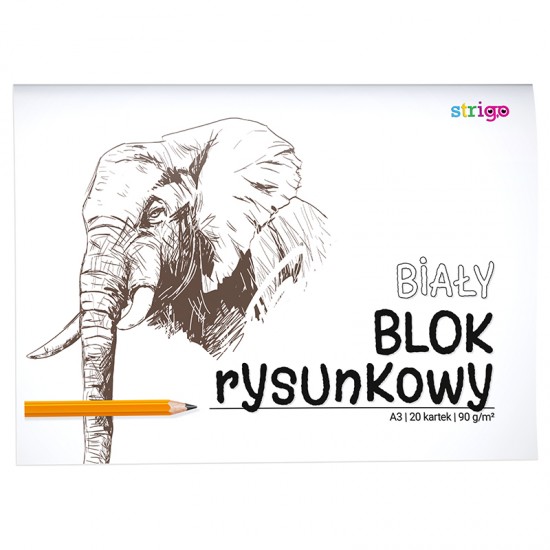 Bloc de desen Strigo A3 20 file 90G alb Bloc de desen Strigo A3 20 file 90G alb