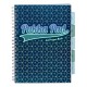 Caiet cu spirala si separatoare Pukka Pads Project Book Glee 200 pag, matematica, A4, albastru inchis Caiet cu spirala si separatoare Pukka Pads Project Book Glee 200 pag, matematica, A4, albastru inchis