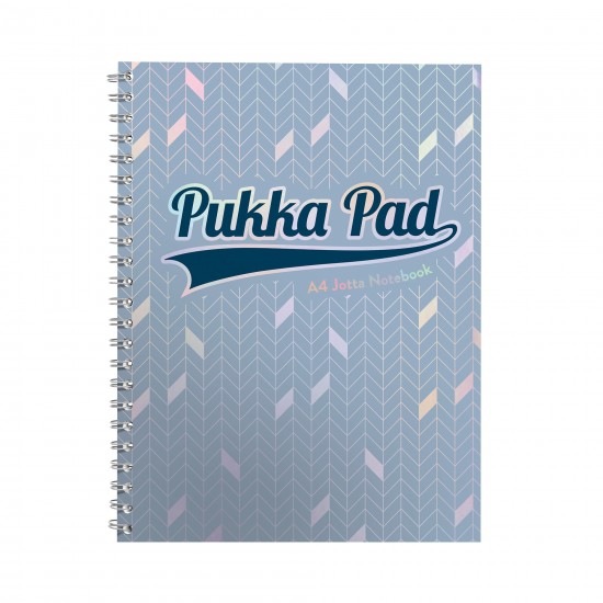 Caiet cu spirala Pukka Pads Glee A4, dictando, 200 pag, albastru deschis Caiet cu spirala Pukka Pads Glee A4, dictando, 200 pag, albastru deschis