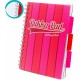 Set 3 caiete cu spirala si separatoare Pukka Pads Project Book Vogue 200 pag dictando A5 albastru/roz Set 3 caiete cu spirala si separatoare Pukka Pads Project Book Vogue 200 pag dictando A5 albastru/roz
