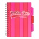 Set 3 caiete cu spirala si separatoare Pukka Pads Project Book Vogue 200 pag dictando A5 albastru/roz Set 3 caiete cu spirala si separatoare Pukka Pads Project Book Vogue 200 pag dictando A5 albastru/roz
