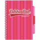 Set 3 caiete cu spirala si separatoare Pukka Pads Project Book Vogue 200 pag dictando A5 albastru/roz Set 3 caiete cu spirala si separatoare Pukka Pads Project Book Vogue 200 pag dictando A5 albastru/roz