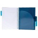Set 3 caiete cu spirala si separatoare Pukka Pads Project Book Vogue 200 pag dictando A5 albastru/roz Set 3 caiete cu spirala si separatoare Pukka Pads Project Book Vogue 200 pag dictando A5 albastru/roz