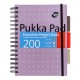 Caiet cu spirala si separatoare Pukka Pads A5 Executive Metallic Project Book, 200 pag, 80 g, coperti cartonate Caiet cu spirala si separatoare Pukka Pads A5 Executive Metallic Project Book, 200 pag, 80 g, coperti cartonate