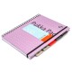 Caiet cu spirala si separatoare Pukka Pads Project Book Metallic A4, 200 pag matematica PINK Caiet cu spirala si separatoare Pukka Pads Project Book Metallic A4, 200 pag matematica PINK