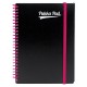Set 3 caiete cu spirala Pukka Pads PP Neon A4 200 pag dictando, cu 4 perforatii indosariere, coperti PP, mix culori Set 3 caiete cu spirala Pukka Pads PP Neon A4 200 pag dictando, cu 4 perforatii indosariere, coperti PP, mix culori