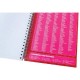 Caiet cu spirala si separatoare Pukka Pads Project Book Vogue 200 pag dictando A4 roz Caiet cu spirala si separatoare Pukka Pads Project Book Vogue 200 pag dictando A4 roz
