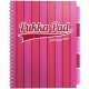 Caiet cu spirala si separatoare Pukka Pads Project Book Vogue 200 pag dictando A4 roz Caiet cu spirala si separatoare Pukka Pads Project Book Vogue 200 pag dictando A4 roz