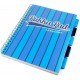Caiet cu spirala si separatoare Pukka Pads Project Book Vogue 200 pag dictando A4 albastru Caiet cu spirala si separatoare Pukka Pads Project Book Vogue 200 pag dictando A4 albastru