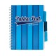 Caiet cu spirala si separatoare Pukka Pads Project Book Vogue 200 pag dictando A5 albastru Caiet cu spirala si separatoare Pukka Pads Project Book Vogue 200 pag dictando A5 albastru