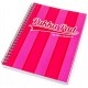 Caiet cu spirala Pukka Pads Vogue 200 pag dictando A5, roz Caiet cu spirala Pukka Pads Vogue 200 pag dictando A5, roz
