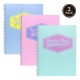 Caiet cu spirala Pukka Pads Pastel Jotta dictando A5, 200 pag, 80 g, PINK Caiet cu spirala Pukka Pads Pastel Jotta dictando A5, 200 pag, 80 g, PINK