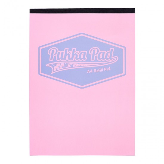 Caiet Pukka Pads Pastel, dictando, A4, 160 pag, hartie 80 g, coperti cartonate PINK Caiet Pukka Pads Pastel, dictando, A4, 160 pag, hartie 80 g, coperti cartonate PINK