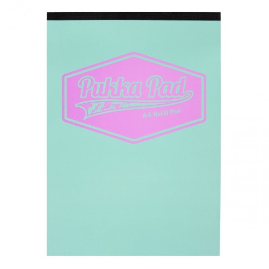 Caiet Pukka Pads Pastel, dictando, A4, 160 pag, hartie 80 g, coperti cartonate MINT Caiet Pukka Pads Pastel, dictando, A4, 160 pag, hartie 80 g, coperti cartonate MINT