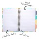 Caiet cu spirala si separatoare Pukka Pads Colour Wash, format B5, 200 pag, dictando, microperforatii, coperti tari Caiet cu spirala si separatoare Pukka Pads Colour Wash, format B5, 200 pag, dictando, microperforatii, coperti tari