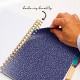 Caiet cu spirala si separatoare Pukka Pads Floral Love, format B5, 200 pag, dictando, microperforatii, coperti tari Caiet cu spirala si separatoare Pukka Pads Floral Love, format B5, 200 pag, dictando, microperforatii, coperti tari