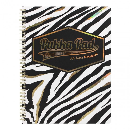 Caiet cu spirala Pukka Pads Wild Jotta A4+, dictando, 160 pag, perforatii biblioraft, coperti cartonate Caiet cu spirala Pukka Pads Wild Jotta A4+, dictando, 160 pag, perforatii biblioraft, coperti cartonate