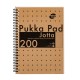 Caiet cu spirala Pukka Pads Jotta Kraft, A5 dictando, 200 pag, hartie 80 g, coperti cartonate Caiet cu spirala Pukka Pads Jotta Kraft, A5 dictando, 200 pag, hartie 80 g, coperti cartonate