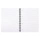 Caiet cu spirala Pukka Pads Stripes dictando A4, 200 pag, coperti PP, albastru Caiet cu spirala Pukka Pads Stripes dictando A4, 200 pag, coperti PP, albastru