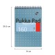 Caiet cu spirala Pukka Pads Reporters 140x205mm, 160 pag, coperti tari Caiet cu spirala Pukka Pads Reporters 140x205mm, 160 pag, coperti tari