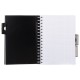 Caiet cu spirala si separatoare Pukka Pads Black Project Book A5 dictando, 250 pag, coperti PP Caiet cu spirala si separatoare Pukka Pads Black Project Book A5 dictando, 250 pag, coperti PP