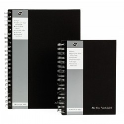 Caiet cu spirala Pukka Pads A4, 160 pag, dictando, microperforatii desprindere, perforatii indosariere, coperti intarite textil Caiet cu spirala Pukka Pads A4, 160 pag, dictando, microperforatii desprindere, perforatii indosariere, coperti intarite textil