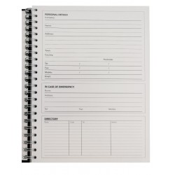 Caiet cu spirala Pukka Pads A5, 160 pag, dictando, microperforatii, coperti intarite textil Caiet cu spirala Pukka Pads A5, 160 pag, dictando, microperforatii, coperti intarite textil