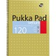 Caiet cu spirala dubla Pukka Pads Vellum A4, 120 pag