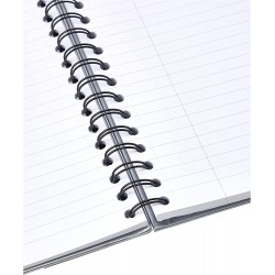 Caiet cu spirala si microperforatii Pukka Pads Wirebound, A4, dictando, 160 pag, coperta intarita Caiet cu spirala si microperforatii Pukka Pads Wirebound, A4, dictando, 160 pag, coperta intarita