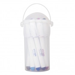 Carioci lavabile Strigo, in galetusa 12 culori