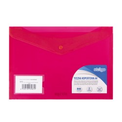 Dosar Strigo plic cu capsa si doua buzunare A4 roz Dosar Strigo plic cu capsa si doua buzunare A4 roz