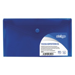 Dosar plic cu capsa Strigo PP DL Albastru Dosar plic cu capsa Strigo PP DL Albastru