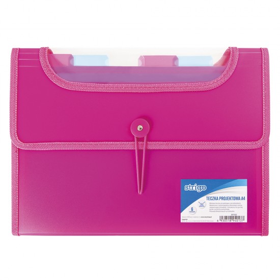 Dosar Strigo Plastic Extensibil A4 6 Compartimente Roz Dosar Strigo Plastic Extensibil A4 6 Compartimente Roz