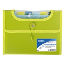Dosar Strigo Plastic Extensibil A5 6 Compartimente Verde Dosar Strigo Plastic Extensibil A5 6 Compartimente Verde