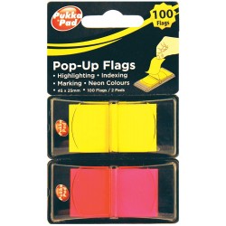 Etichete indexare Pukka 45x25mm Pads  2 Pads 100 file Etichete indexare Pukka 45x25mm Pads  2 Pads 100 file