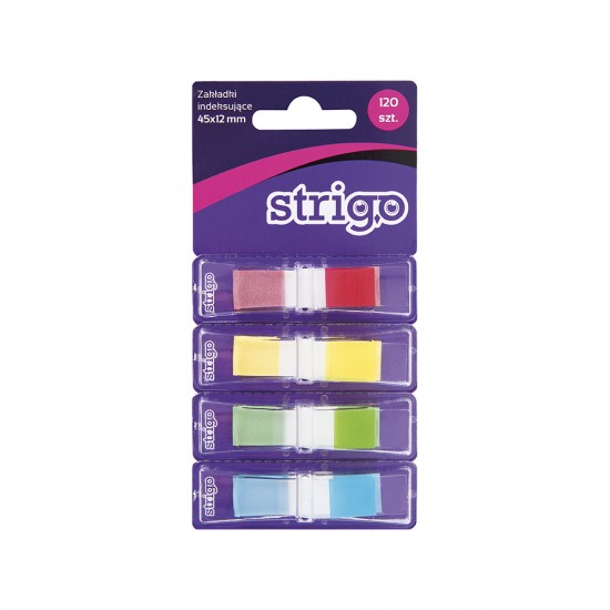 Etichete Indexare Strigo Adezive, 4 Culori, 120 File Etichete Indexare Strigo Adezive, 4 Culori, 120 File