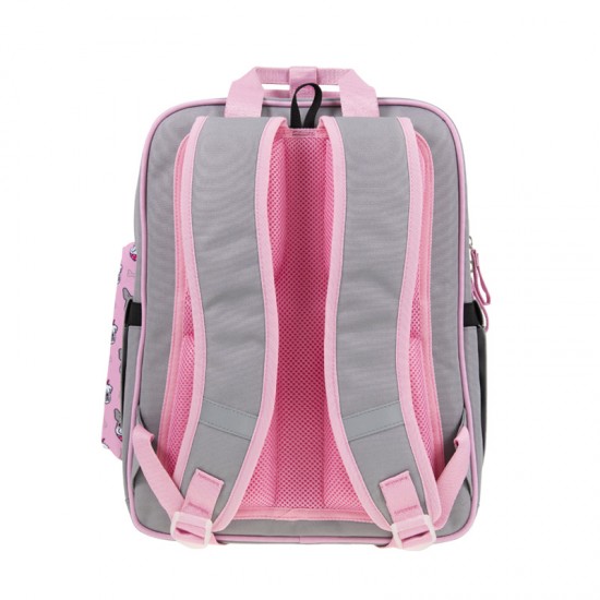 Ghiozdan Strigo cube, cu Penar, roz, 29 x 39 x 15, 24 litri Ghiozdan Strigo cube, cu Penar, roz, 29 x 39 x 15, 24 litri