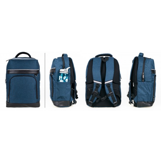Ghiozdan Strigo BB10 Business Basic 45x29x14cm, bleumarin, 27 litri Ghiozdan Strigo BB10 Business Basic 45x29x14cm, bleumarin, 27 litri