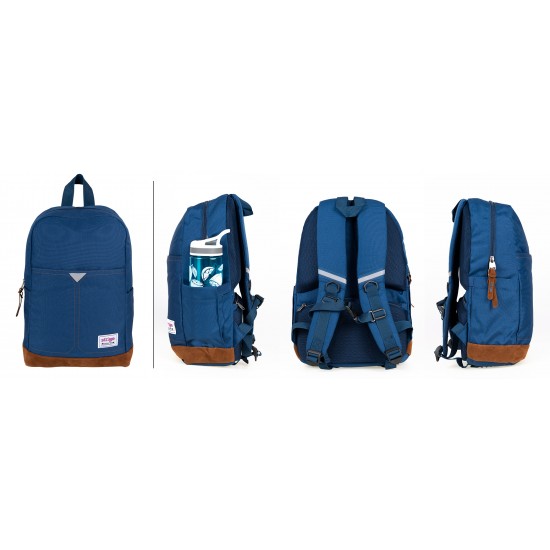 Ghiozdan Strigo BE13, Everyday basic,40x28x15 albastru, 25 litri Ghiozdan Strigo BE13, Everyday basic,40x28x15 albastru, 25 litri
