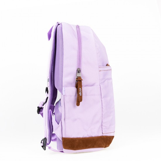 Ghiozdan Strigo BE15, Everyday basic,40x28x15, violet, 25 litri