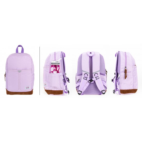 Ghiozdan Strigo BE15, Everyday basic,40x28x15, violet, 25 litri