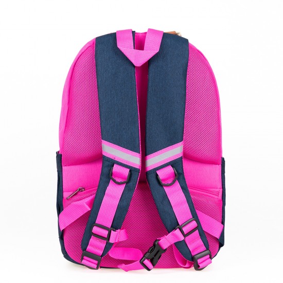 Ghiozdan Strigo BL23, Everyday basic,40x28x15 aquamarin/roz fucsia, 25 litri Ghiozdan Strigo BL23, Everyday basic,40x28x15 aquamarin/roz fucsia, 25 litri