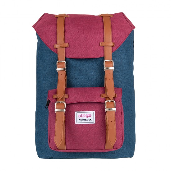 Ghiozdan Strigo Bv26 Vintage Basic, 28 x 39 x 13, 24 litri Ghiozdan Strigo Bv26 Vintage Basic, 28 x 39 x 13, 24 litri