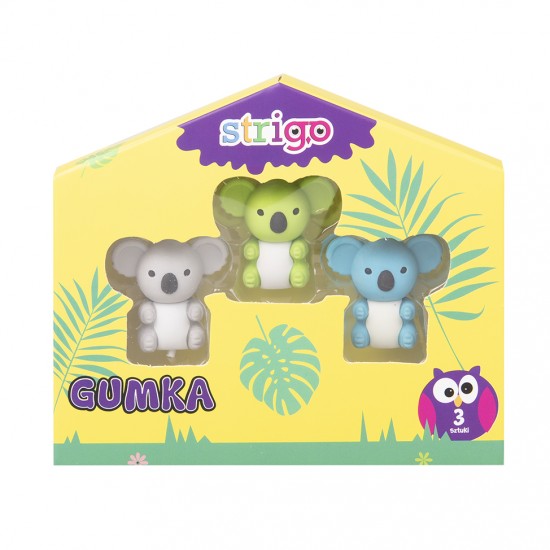 Guma de sters Strigo, KOALA Guma de sters Strigo, KOALA