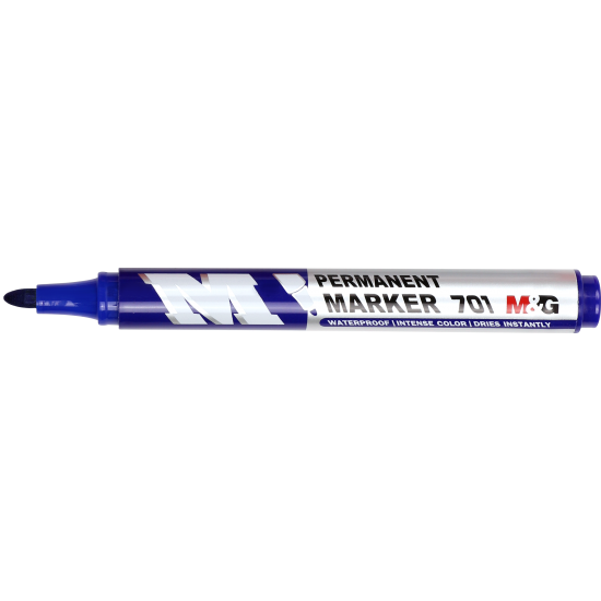M&G Marker permanent, albastru M&G Marker permanent, albastru