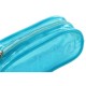 Penar Pukka PVC transparent, un compartiment, 21 x 11 x 8 cm, albastru pastel Penar Pukka PVC transparent, un compartiment, 21 x 11 x 8 cm, albastru pastel